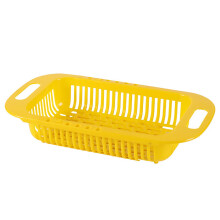 Collapsible Sink Colander Basket, Extendable PP Drainer