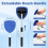 Hicaly Windshield Cleaner Tool with Extendable Handle and 3 3