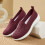Willtoo Women's Orthopedic Sneakers Wine 6.5W 2