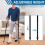 Adjustable Elbow Crutches Aluminum Frame 92.5-125 cm 4