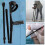 Adjustable Elbow Crutches Aluminum Frame 92.5-125 cm 7
