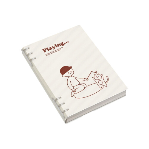 A5/B5 Refillable Ring Binder Notebook with Interchangeable