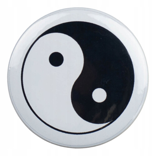 Yin Yang Pin 58mm Japan