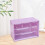 Clear Plastic Jewelry Organizer Box with Dividers 1