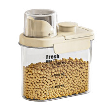 PET Bean Storage Container with Airtight Seal – 1200ml or
