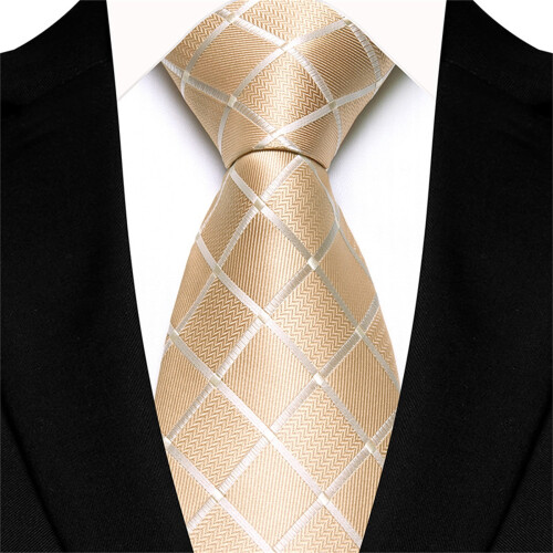 Men's Polyester Tie – Solid Colour, 146 x 8 cm