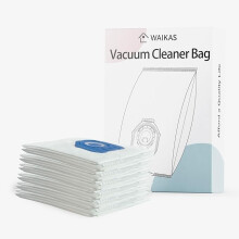 AirClean 3D støvsugerposer 12 stk. erstatning Miele FJM GN C1 C2 C3 blå