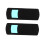 2Pcs Easy Install Black Camera Covers for Mobile Laptop Tablet Privacy 5