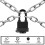 Verlacod Waterproof Padlocks Laminated Steel 6Pcs 3