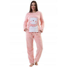 Damepyjamas træningsdragt fluffy tyk varm XL 42 44