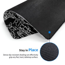 The Great Wave Art Design Small Mousepad Office Speed DeskMat 40x45cm PC Computer Game Keyboard Pad XS Rubber Anti-slip Mice Mat