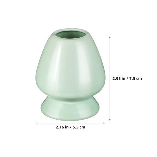 Matcha Whisk Holder Ceramic 2 Pieces 2