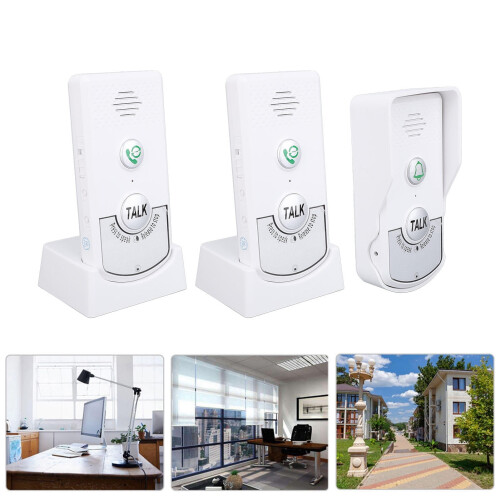 Wireless Doorbell Intercom Kit 2-Way 1000m Range 2