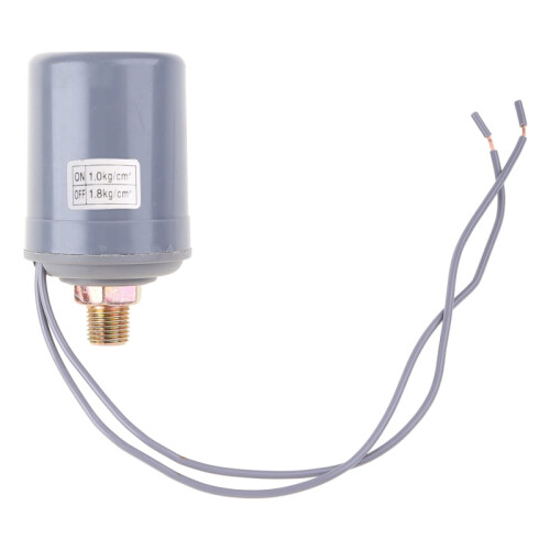Automatic Water Pump Controller Switch 1/4'' 3/8'' Booster Pump Pressure Switch Single Contact Pressure Controller 1