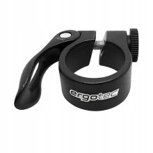 Ergotec SCQ-100 sadelpindklemme 31,8 mm hurtigudløser QR aluminium sort