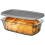 1800ml Glass Bread Baking Dish with Lid & Handle (Oven/Microwave Safe) 3