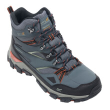 (12 UK, Dark Storm/Brick) Regatta Mens Holcombe III Walking Boots