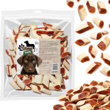 Delikatess, snack til hunde Penne med and og torsk Mr. Pretzel 500g