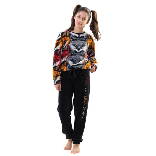 Piger fleece pyjamas Vienetta 9/10 134 varm