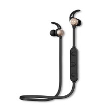 Qoltec trådløse sportshovedtelefoner BT 5.0 JL | Magnetisk | Mikrofon | Sort