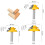 Lock Miter Router Bit Set 45 Degree Tungsten Carbide 3 2