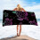 Velvet Microfiber Beach Towel Single-Sided Adult 7