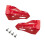 Motorcycle Hand Guards Universal Red Wind Deflectors 2
