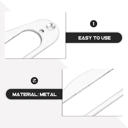 Flat Single Coil Pickup Ring Guitar Pickup Frame for Electric Guitars 1Pcs 2