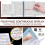 A4 Spiral Sheet Music Folder 4-Page Expandable Piano Binder 8