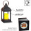 LED Lanterns with Flameless Candles 2-Pack Bronze Plastic 3