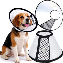 Beskyttende, postoperativt halsbånd til hunde og katte M 28-34 cm Bubu Pets