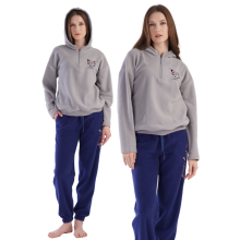 Dame pyjamas træningsdragt med hætte Vienetta Polar L 40