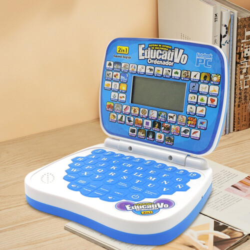 Digital Learning Notebook Toy Bilingual 6x5 inch Screen 1