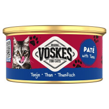 Voskes Paté vådfoder med tun - tunpaté kattefoder 85g