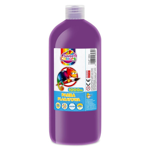 Violet plakatmaling 1000ml