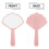 Portable Handheld Makeup Mirror with Handle Compact 7