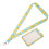 2 Pieces Lanyard Certificate Holder ID Card with Detachable Versatile Student 3