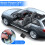 Teqhome Portable Air Compressor 150 PSI Cordless Tire 4