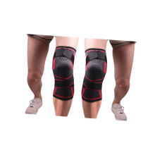 Genouillère de compression élastique avec manchon de protection pour basketball, escalade et sports de plein air