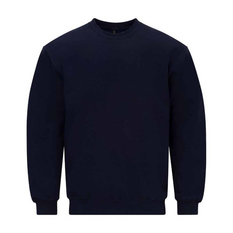 Gildan (M, Navy) Unisex Adult Softstyle Fleece Midweight Sweatshirt