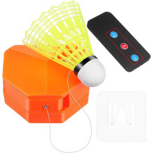 Conjunto de entrenamiento automático de bádminton para un jugador con dispositivo de rebote eléctrico