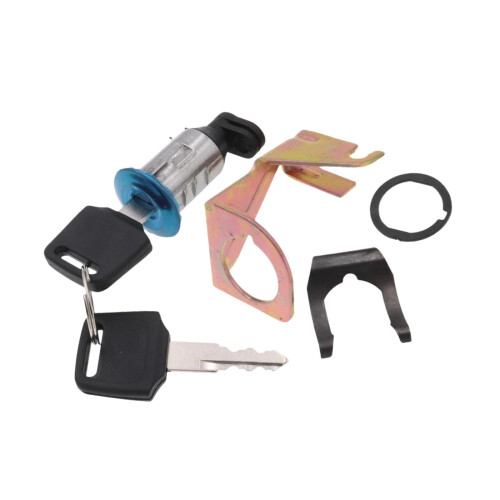 Seat Cowl Lock Key Set Cover Barrel Upgrade 2