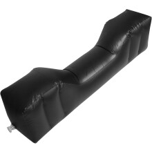 Cojín hinchable extensor de asiento trasero para coche, ideal para viajes en avión, color negro, para SUV.