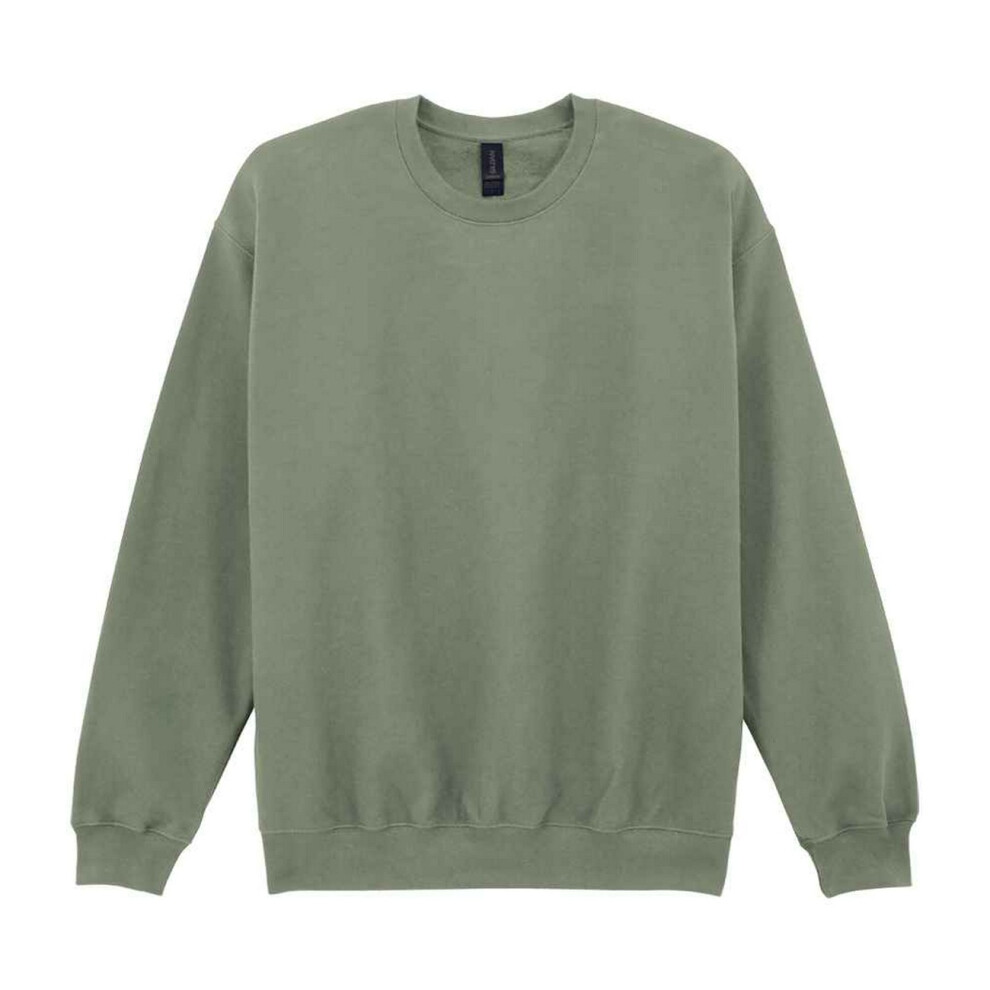 Gildan (Xl, Sage) Unisex Adult Softstyle Fleece Midweight Sweatshirt