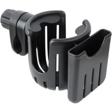 Fahrradlenker-Becher- und Handyhalterung 2-in-1 Schwarzer Flaschenhalter