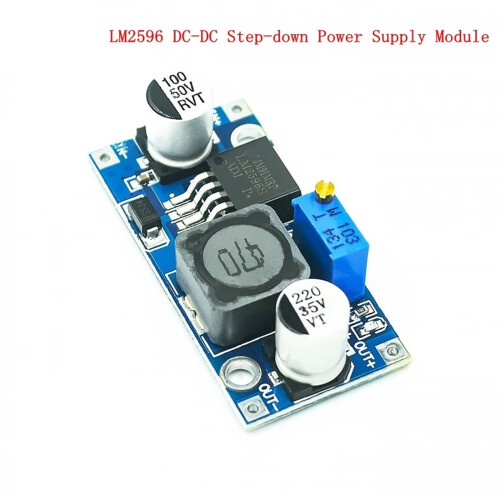 LM2596S DC-DC Buck Converter Module 3A Adjustable 24V to 3V 1