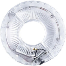 Acessório de ciclismo branco da roda da bicicleta falou luz LED Hub para bicicletas de equilíbrio e segurança de equitação noturna