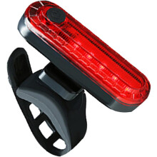 USB-wiederaufladbares, wasserdichtes Fahrradrücklicht mit roter LED-Sicherheitsbeleuchtung