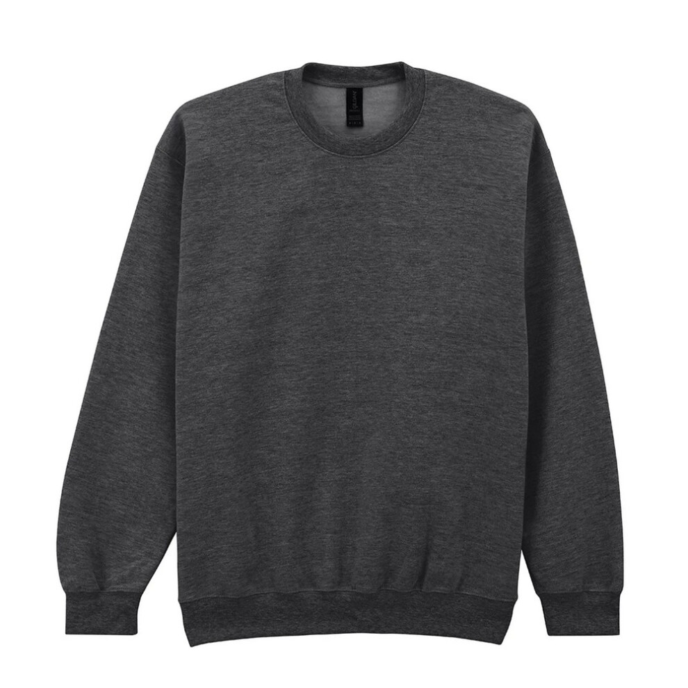 Gildan (3Xl, Heather Black) Unisex Adult Softstyle Fleece Midweight Sweatshirt