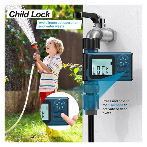 Smart Waterproof Sprinkler Timer Programmable Irrigation 2